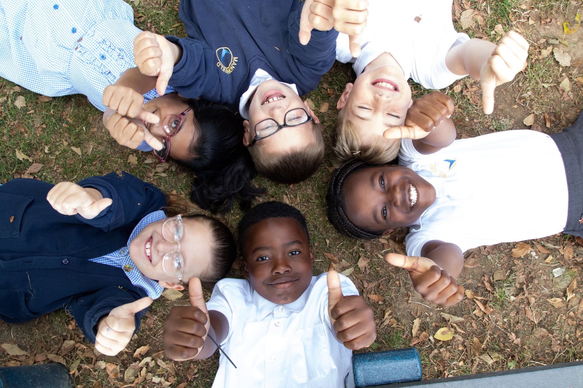 Pupils at Manorfield Primary and Nursery School